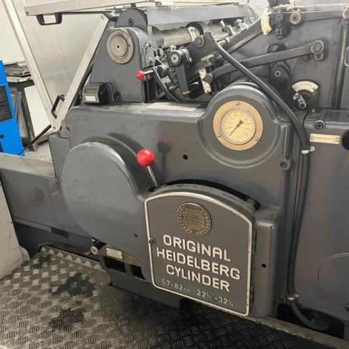 SBB 57x82 HEIDELBERG CYLINDER – Press de découpe