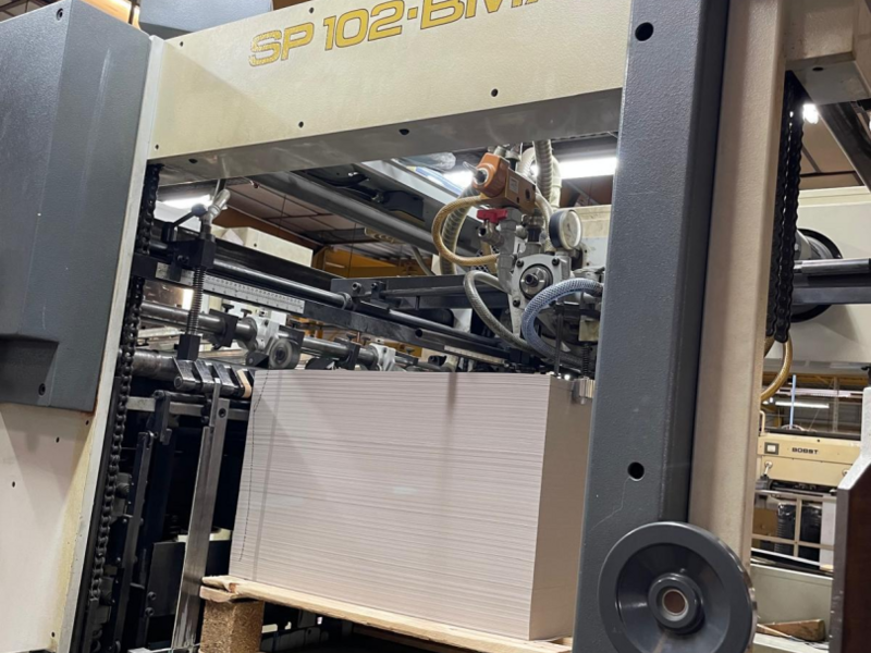 BOBST 102 BMA - DÉCOUPE / DORURE 